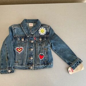 Levi’s kids patchwork denim jacket